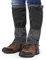 Ejoyous Wandern Gamaschen, 1 Paar wasserdichte Legging Outdoor Schnee Bein Gamaschen Kletterschuhe Abdeckung Einstellbare Wandern Klettern Jagd Radfahren (Schwarz)