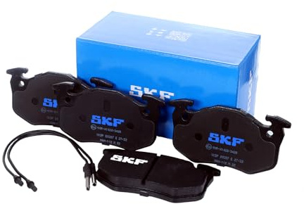 SKF Scheibenbremse Bremsbelag VKBP 80387 E - 4er Set - Position Vorderachse Höhe 77 mm Länge 134 mm Breite 83 mm Dicke 15 mm - OE Qualität