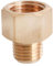 FALKIN M5/6/8/10/12/14/16/18/20/22 1/8 1/4 3/8 1/2 BSP Weiblich Männlich Messing Reduzierrohr Fitting Anschluss Adapter for Manometer (Color : Female to Male, Size : M12x1-M10x1)