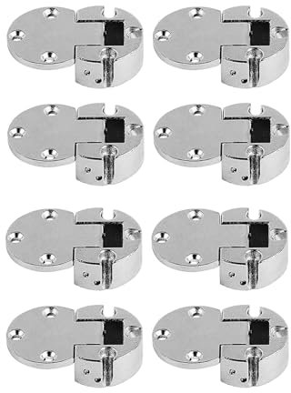 LIKERAINY 90 Grado Cerniera 30mm per Ante a Ribalta Cerniere Mobili con Porta in Legno Cerniera per Porte Pieghevoli per Armadi da Cucina 8 Pezzi