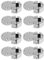 LIKERAINY 90 Degré Charnière de Rabat 30mm pour Couvercle Charnières de Meubles Ferrure Pliable de Porte Pliante Charnière à Onglet pour Portes de Placard Cuisine Invisible Lot de 8