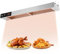VEVOR 850 W Edelstahl Wärmelampe 915 x 150 x 66 mm Wärmestrahler Pommes Wärmelampe, One-Touch-Bedienung Warmhaltegerät Elektro Pommes-Wärmer mit Lebensmittelclip Max. 50 ℃ Cafeteria, Snackbar usw.