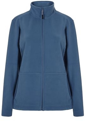 Mukua Perth Woman, Giacca in pile da donna, colore glaciale blu, taglia 2XL, Blu (Glacial Blue), XXL