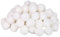 Balles en mousse de piscine - Boule filtrante blanche flottante absorbante d'huile - Balles de skimmer Spa | Pack de balles en mousse pour piscine - Dissolvant de mousse - Balle absorbante d'huile