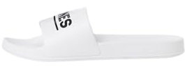 JACK & JONES Jfwollie Slider Ln Sandales de Bain pour Homme, Blanches, 46 EU, Blanc., 46 EU