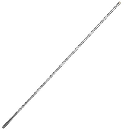 hsawbit SDS Plus Forets pour marteau perforateur SDS 10 mm x 500 mm Mèche à maçonnerie à pointe croisée en carbure pour murs de briques, béton, pierre