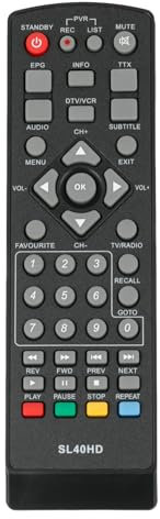 SL40HD Ersetzt Fernbedienung -VINABTY-fit für Comag Satellite Receiver Fernbedienung SL40HD HD25 SL40HD/HD25 M01 SL40HD HD25 SL40-HD HD-25 HD25-HDMI HD25HDMI