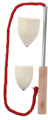 TOYANDONA 5sätze Holzspielzeug Lustige Junge Mädchen-Tops Mit Peitsche Traditionelles Outdoor-Spielzeug Für Jungen Und Mädchen Fördert Geschicklichkeit Und Koordination