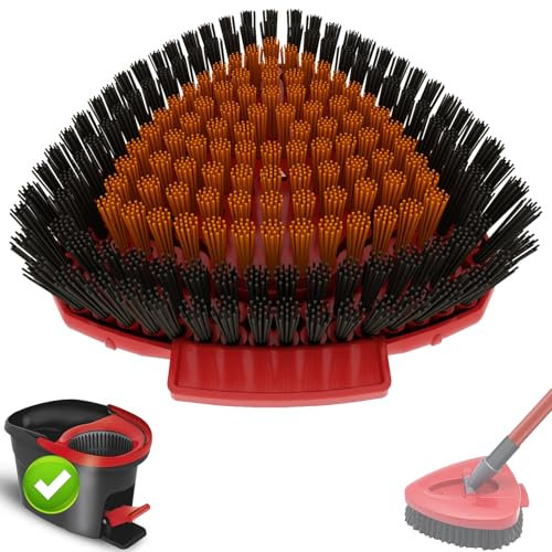 Spazzola di ricambio compatibile con vileda turbo, e spazzole per pavimenti, spazzola per la pulizia del bagno, cucina, piscina, garage, terrazza