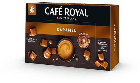 Café Royal Professional Pads Caramel 50 - Dosettes de café compatibles pour machines Nespresso