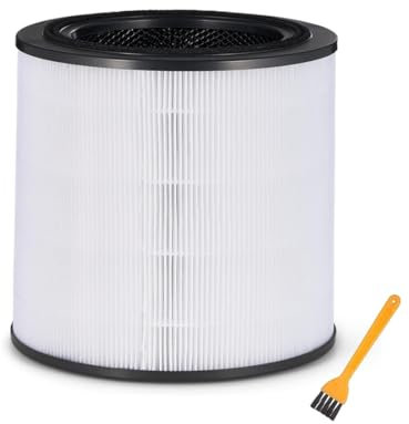 Aoonar 3-in-1 HEPA Filter Kompatibel mit Bosch Air 2000 / 2000i Luftreiniger, H13 True HEPA Ersatzfilter mit Aktivkohle und Vorfilter für Allergiker, Staub, Rauch, Pollen