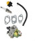 ZiStarlilife Vergaser Reparatursatz für Einhell für GC-PM 46/1 S, für GC-PM 51/2 S HW HBM 46 R Rasenmäher Ersatzteile mit Dichtung Schläuche für Primerpumpen