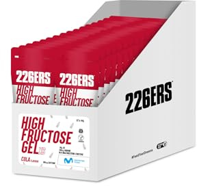 226ERS High Fructose XS, Sport-Energiegel mit Koffein, Cola 32 x44g