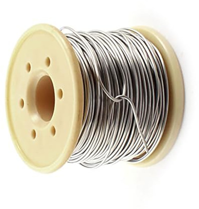 TA-VIGOR 1mm 18AWG Heating Resistor Wire, 15M Wrapping Nichrome Resistance Wire for Heating Elements, DIY Projects, Industrial Applications