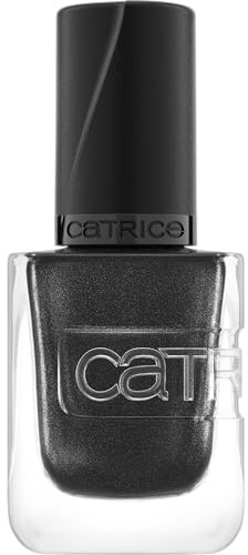 Catrice Gel Affair Nail Lacquer, Nail Polish, No. 044, Black, Long-Lasting, Easy to Remove, Glossy, Vegan, No Microplastic Particles, No Preservatives, No Perfume, Pack of 1 (10.5 ml)