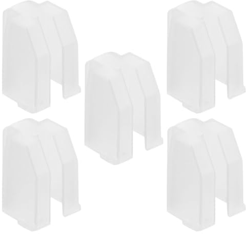 Homoyoyo 5pcs Record Player Needle Covers Turntable Stylus Guard Protectors Made of Sturdy Plastic for Easy Replacement and Protecting Stylus, for Vinyl Record Players