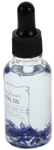 Glas 10ml Ätherisches Rosenöl für Körpermassage und Gesichtspflege | Blaues Fläschchen, zur Hautpflege und Entspannung, für Gesicht, Haut und Haaranwendung