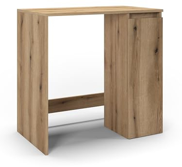 regalik Waschmaschinenregal - Badmöbel - Waschmaschinenschrank - Regal über Waschmaschine - Waschmaschinenüberbau - Waschmaschinenaufsatz - Waschmaschinenumbauschrank Eiche