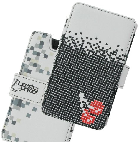 Joystick Junkies Play Case: Pixel Cherry - Black/White (Nintendo DS)