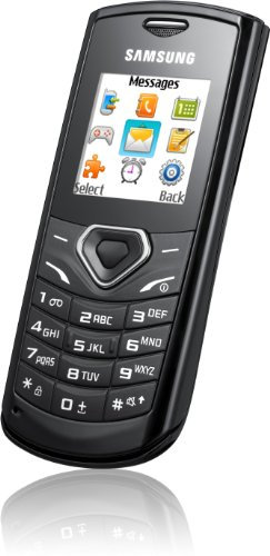 Samsung E1170i Handy (Ohne Branding, 3,6 cm (1,4 Zoll) Display) schwarz