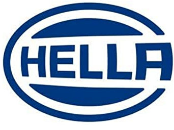 HELLA 2RL 008 967-021 Halogen Rundumleuchte - KL JuniorPlus - 12/24V - gelb (amber) - Rohrstutzen - für Traktor, LKW, Gabelstapler