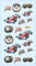 Softy-Sticker Rennwagen