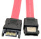 CY PS3 disco duro SATA 7 pines macho a eSATA 7 pines hembra extender Cable de extensión 50 cm