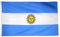 Flaggenfritze Fahne/Flagge Argentinien - 150 x 250 cm + gratis Sticker, XXL-Fahne