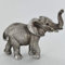 Prezents.com, Elefanten-Skulptur, antikes Silber, 13 cm hoch, schöne Heimdekoration oder Geschenkidee