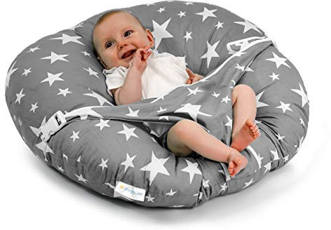 BANBALOO-Babynest nestchen-Babynestchen Kokon kuschelnest für Neugeborene - Babywippe-Baby Day Kissen - Baby Nest - Babyliege-Sitzsack Lagerungskissen Liege-Kuschelnest. Originelles Geschenk Geburt.