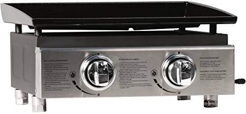Habitat et Jardin Plancha Presto 2-2 quemadores - 5kW - Gris