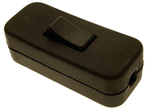 K M Electronics® Brown in LINE 2 AMP Switch 2 OR 3 CORE Flex Cable Wire Table Floor Light LAMP