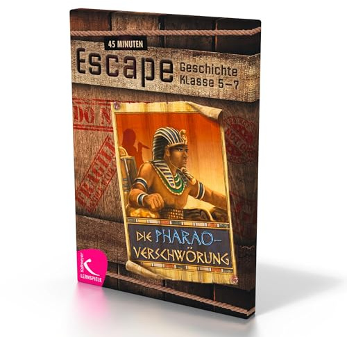 Kallmeyer'sche Verlags- 45 Minuten Escape - Die Pharao-Verschwörung: Escape Game für den Geschichtsunterricht