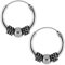 Soul-Cats© 1 Paar Bali Creolen aus 925 Sterling Silber