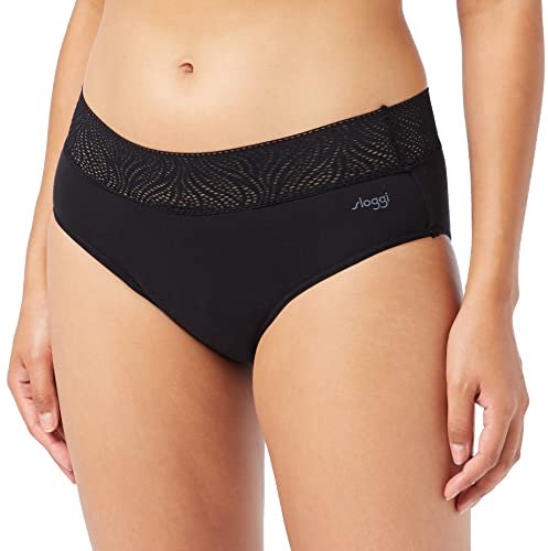 Sloggi Damen sloggi Period Pants Hipster Medium, BLACK, S