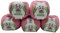 5 x 100g Strickwolle Cotton Bamboo mit 40% Baumwolle und 60% Bambus, 500 Gramm Strickgarn einfarbig (rosa 170-05)