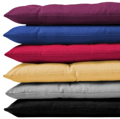 Gepolsterte Bankauflage für Innen- und Außenbereich, 2/3-Sitzer, rechteckig, 170 x 50 cm, Bankauflage für Gartenliege, Schaukelsofa