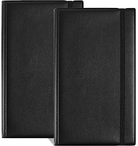 Utron 2 Pack Business Card Organizer, 180 Cards Business Cards Holder, Business Card Book, Credit Card Organizer for Men & Women