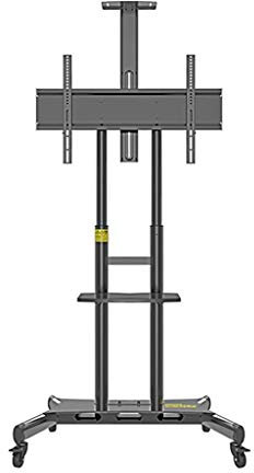 TV Stand TV Stand Mobile For Most 32-60 Inches /32-65 Inches/ 50-80 Inches Screen Universal TV Cart With Rolling Wheels And With Tray,TV Floor Stand Monitor Display Holder (Size : 50-80 Inches) (