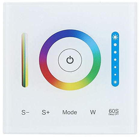 Akozon RGBW LED ST, Touch Panel LED Controller für RGB/RGBw RGB+CCT Farbwechsel ST Licht