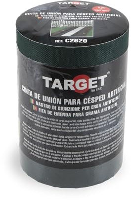 TARGET - Nastro adesivo per prato artificiale | larghezza 150 mm - interno ed esterno (5 metri)
