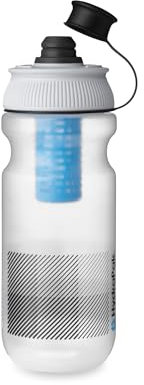 HydraPak Breakaway+ - Filtered Squeeze Water Bottle (20oz or 30oz) - Bike Water Bottle, Fits Most Bike Cages, BPA Free