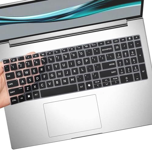 Keyboard Cover for HP ProBook 460/465 G11 16 inch, HP ProBook 4 G1i 16 inch Laptop US Layout Keyboard Skin-Black