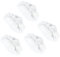 SOLUSTRE 5 Pcs Auto Polieren Motorhaube Pads 5-6 Zoll Weiß Grip Pad Für Auto Polierer Robust Weich