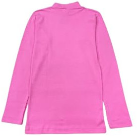 Generico Maglia Lupetto Invernale in Cotone per Bambini, Vari Colori, 100% Cotone (IT, età, 6 Anni, Dog Fucsia)