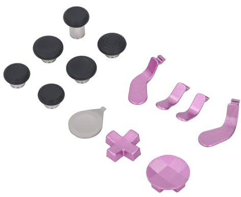 Paddle Controller, Set di Levette Controller Elegante Gomma in Acciaio Inossidabile per Elite Series 2 (PURPLE)