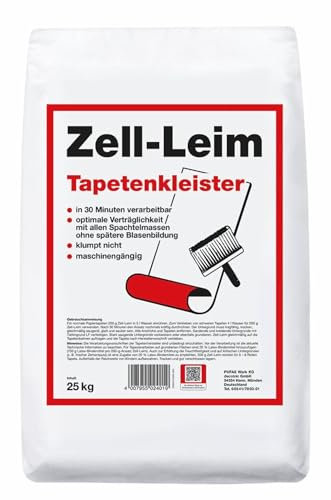 Baufan (Pufas) KVS Zell-Leim 25 kg Tapetenleim Tapetenkleister Tapetenkleber Kleister Tapete Rauhfaser