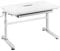 HOKO Schreibtisch Kinder, Höhenverstellbar Kinderschreibtisch 100x60cm, Kinderschreibtische Kinder ab 6 Jahren, neigbare Tischplatte mit Schubladen, Verstellbar von 54-76cm (Weiß, JANA)