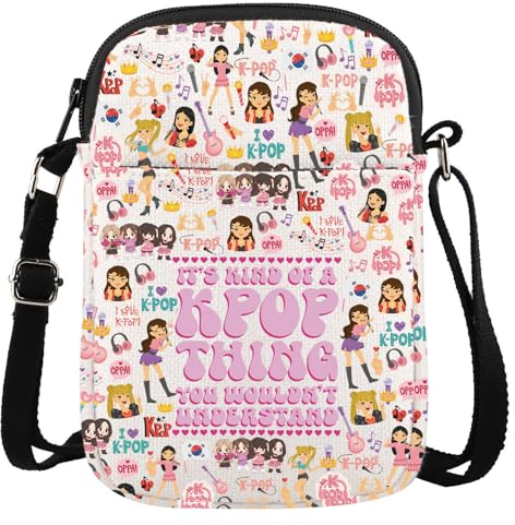 JTOUK K-Pop Gift Kpop Merch It's Kind Of Kpop Thing You Wouldn't Understand Korean Pop Music Fan Geschenk Tragetasche, Kind of Kpop Cr Eu, 5.91 Inches ×8.27 Inches