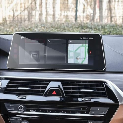 Film Protection D'écran Verre Trempé pour BMW Série 5 G30 520 525 530 545 2019 Navigation Automobile, Radio DVD GPS Écran LCD Autocollant GPS Écran Film Voiture